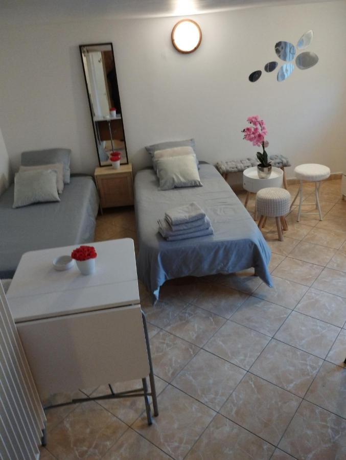 Studio Meuble Avec Piscine Partagee La Ferte-Gaucher Luaran gambar